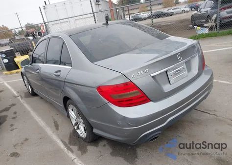 2012 Mercedes-Benz C 250 Sport from USA, damaged, VIN WDDGF4HB7CR213933